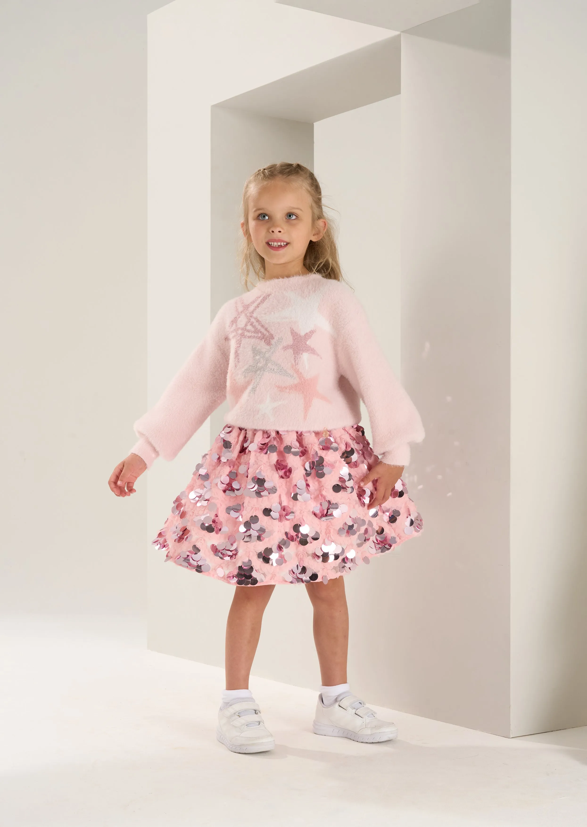 Lizzie Pastel Star Jumper