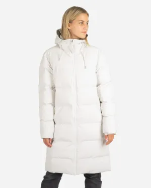 Long Puffer Jacket -  Off White