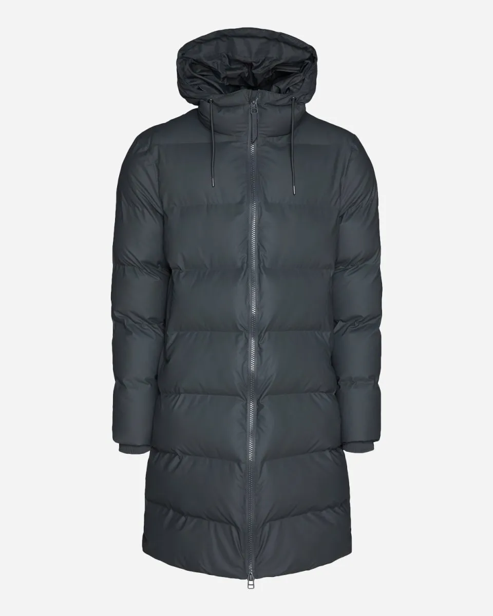 Long Puffer Jacket - Slate