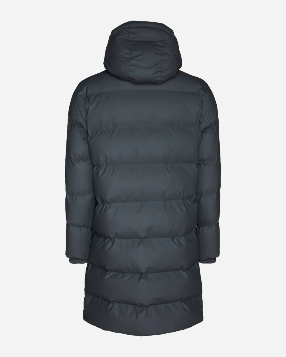 Long Puffer Jacket - Slate