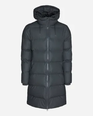 Long Puffer Jacket - Slate