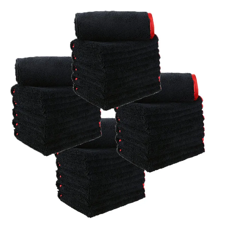 Long/Short Hair Microfiber Towel (16"x16", 380GSM, Pack of 24)