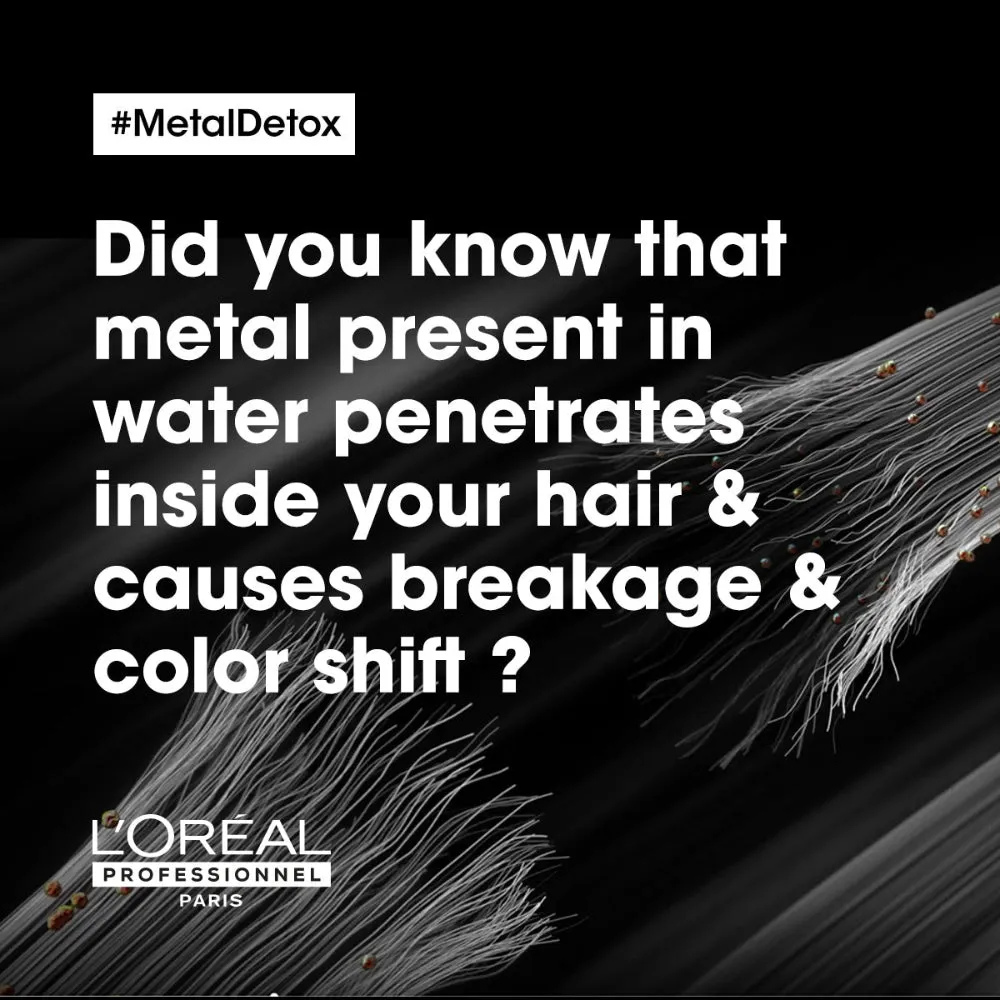 Loreal Professionnel Metal Detox Pre Shampoo Duo Bundle