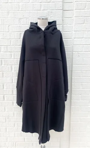 Lotus Eaters Juniper Black Coat