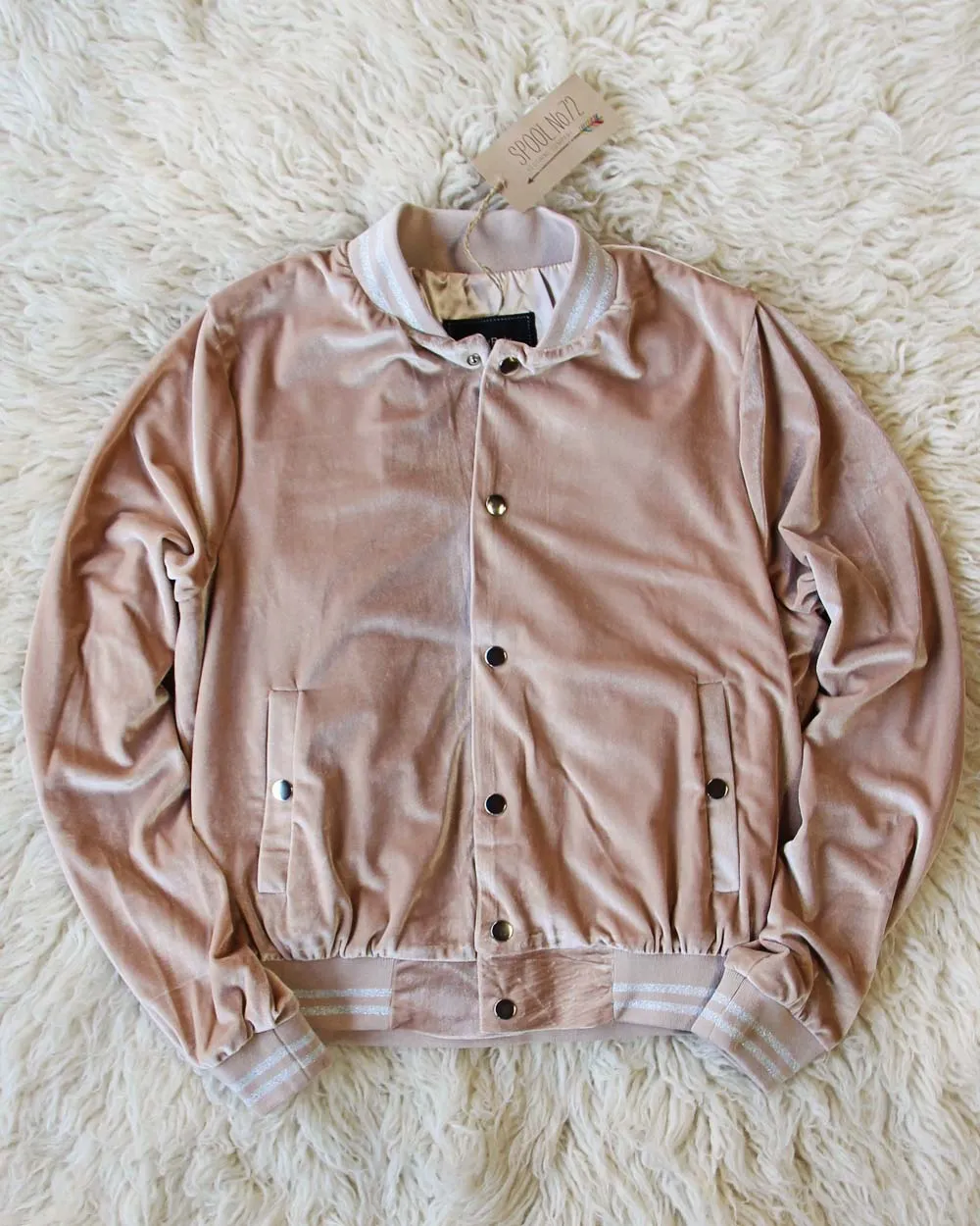 Lounger Velvet Bomber