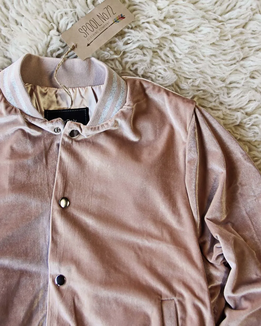 Lounger Velvet Bomber