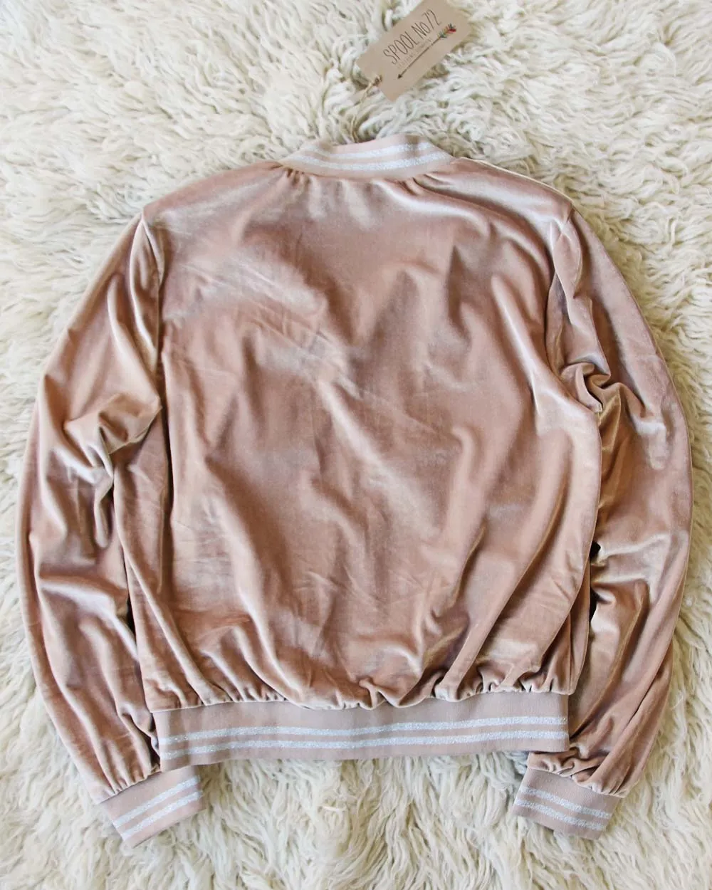 Lounger Velvet Bomber
