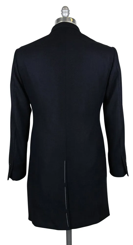Luigi Borrelli Midnight Navy Blue Coat