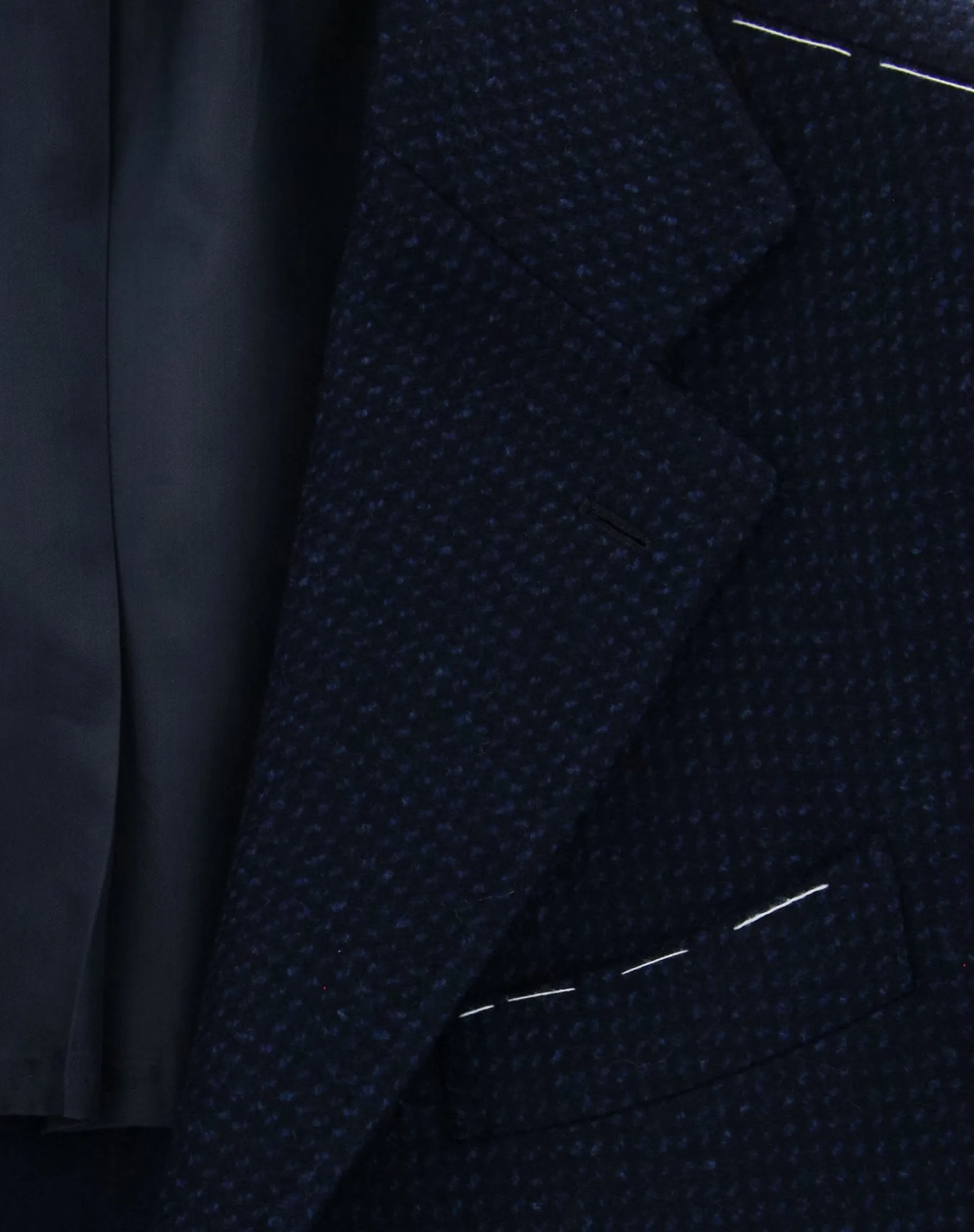 Luigi Borrelli Navy Blue Coat