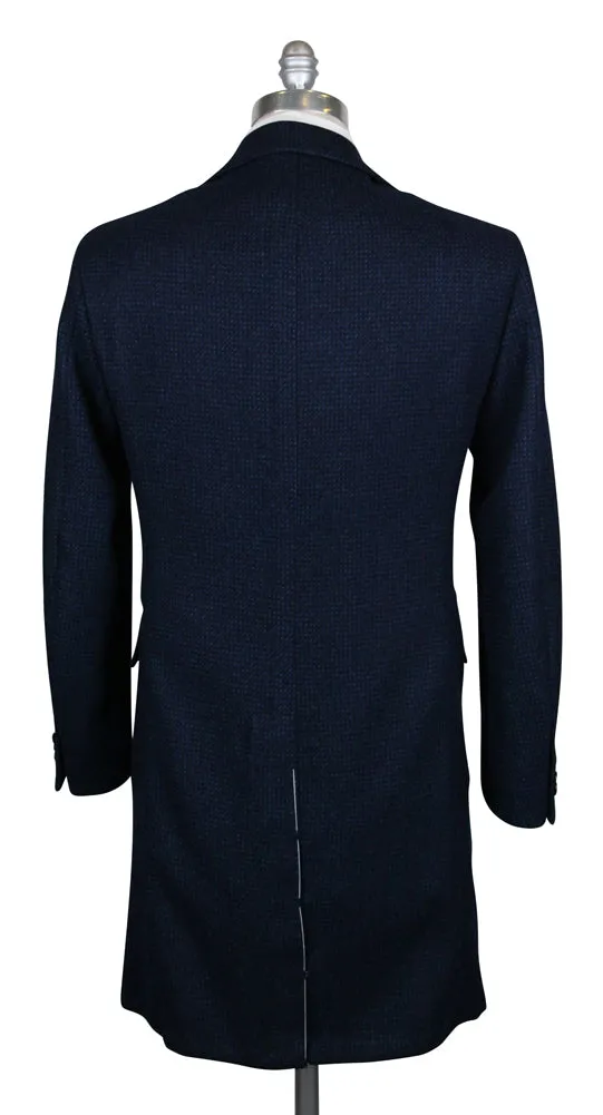 Luigi Borrelli Navy Blue Coat