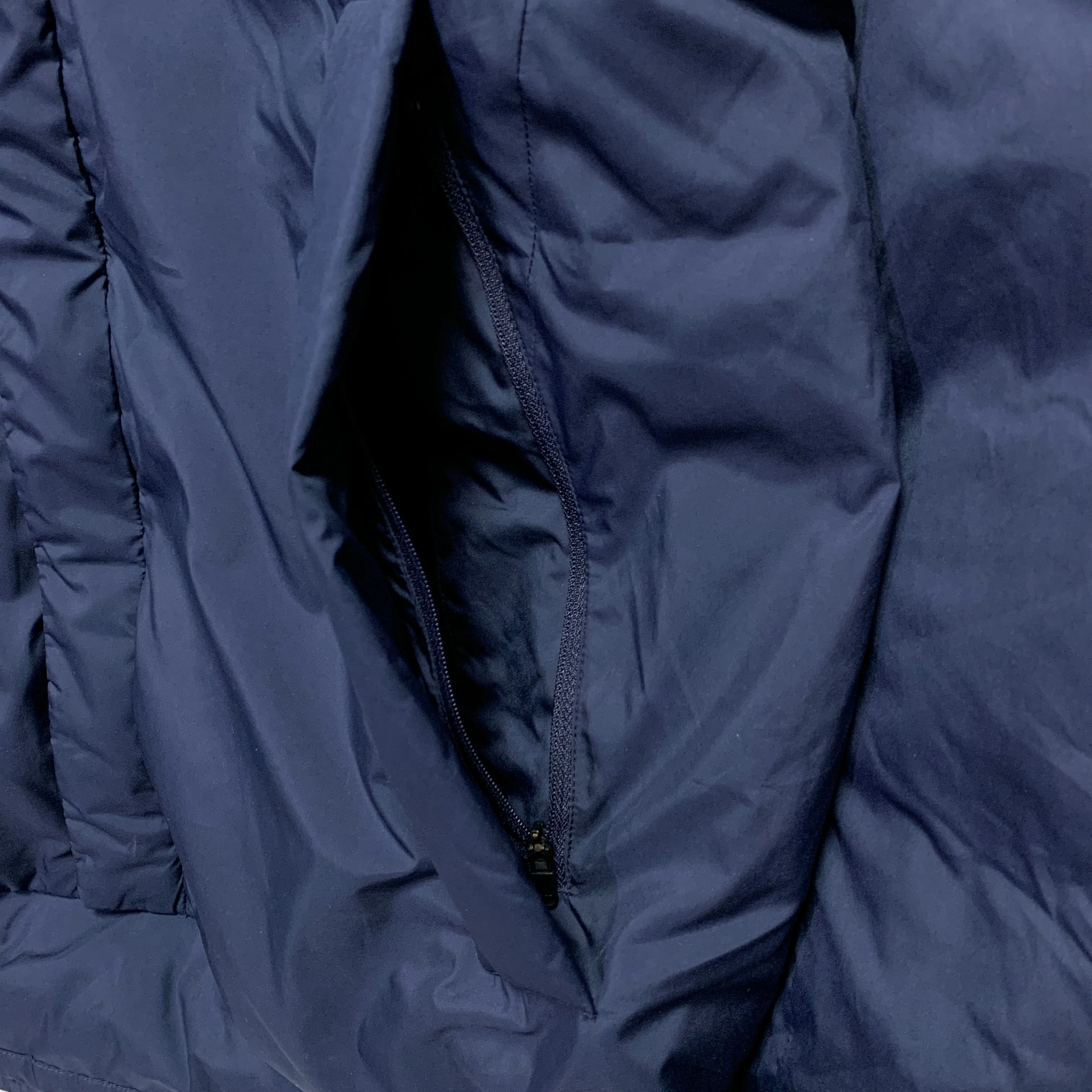 [M] Number Nine Logo Down Puffer Jacket Navy