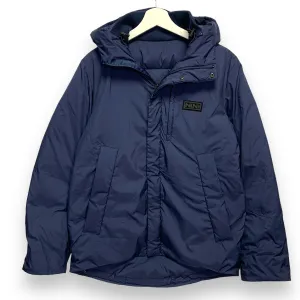 [M] Number Nine Logo Down Puffer Jacket Navy