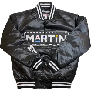 MARTIN SATIN JACKET (BLACK)