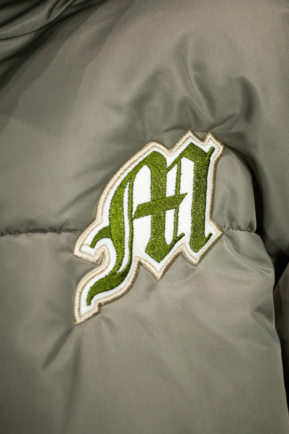 MEDIUMS Puffer Jacket - Olive Green