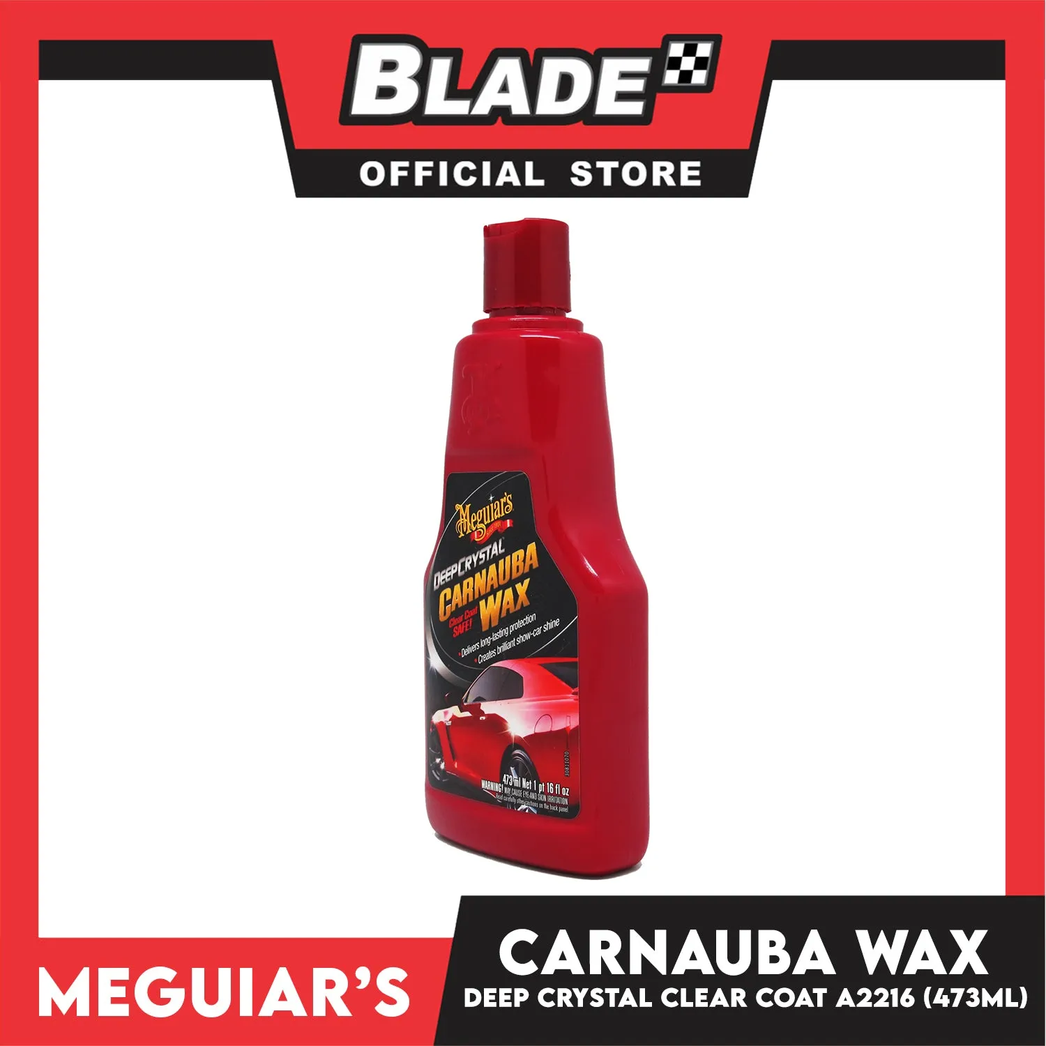 Meguiar's Deep Crystal Carnauba Wax A2216 473ml