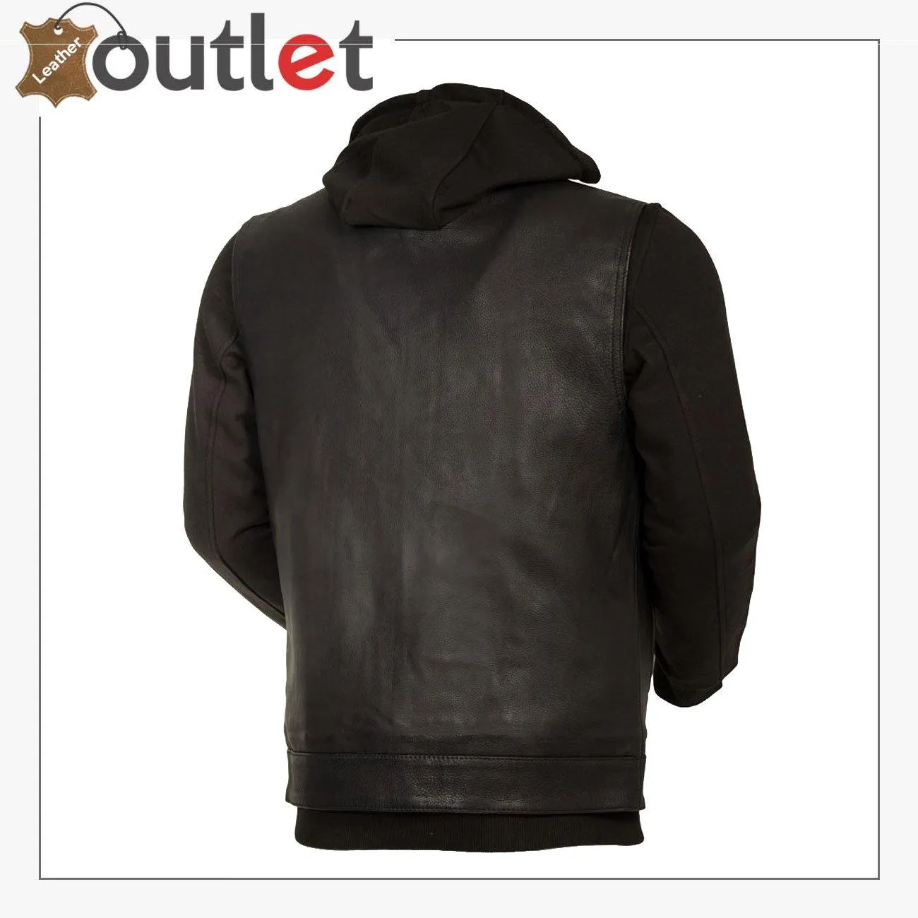 Men Top Quality Distressed Brown Leather Vest