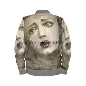 Men's Bomber Jacket Charcoal Gaia