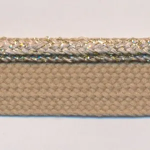 Metallic Piping #12 Sand Beige