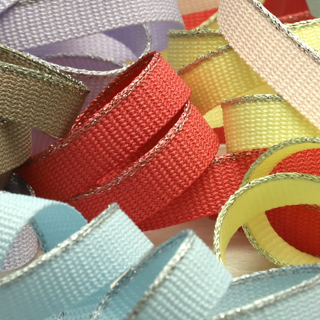 Metallic Piping #42 Red