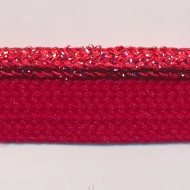 Metallic Piping #42 Red