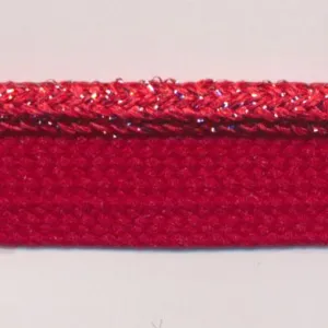 Metallic Piping #42 Red