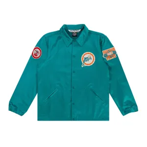 Miami Dolphins Satin Windbreaker