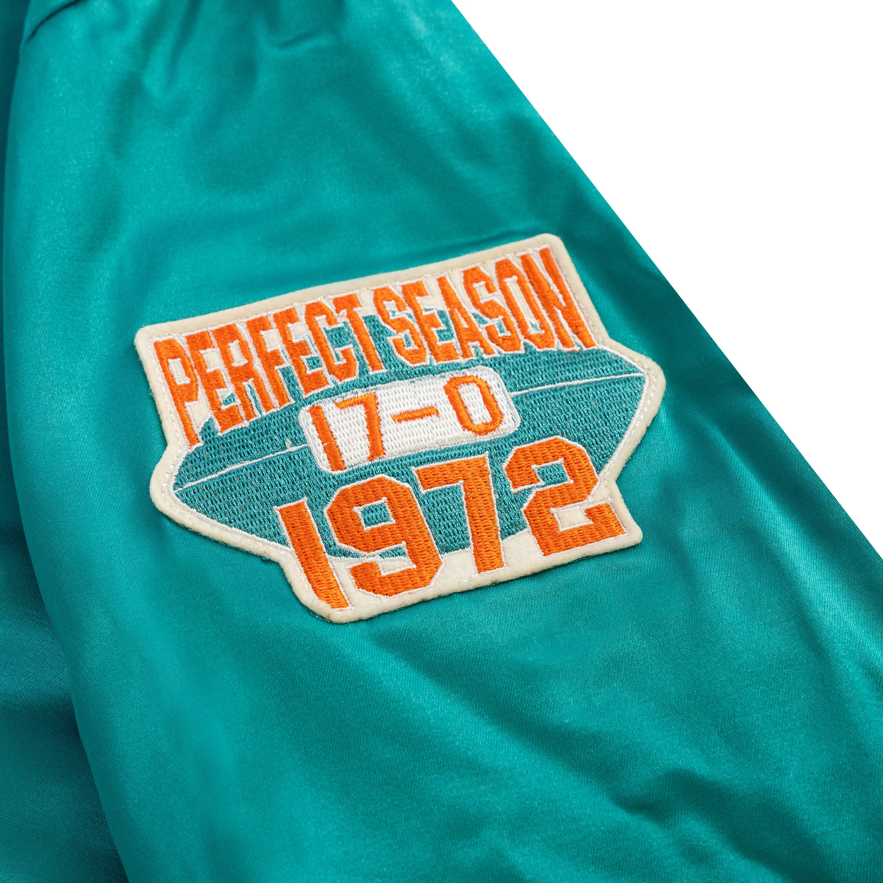 Miami Dolphins Satin Windbreaker