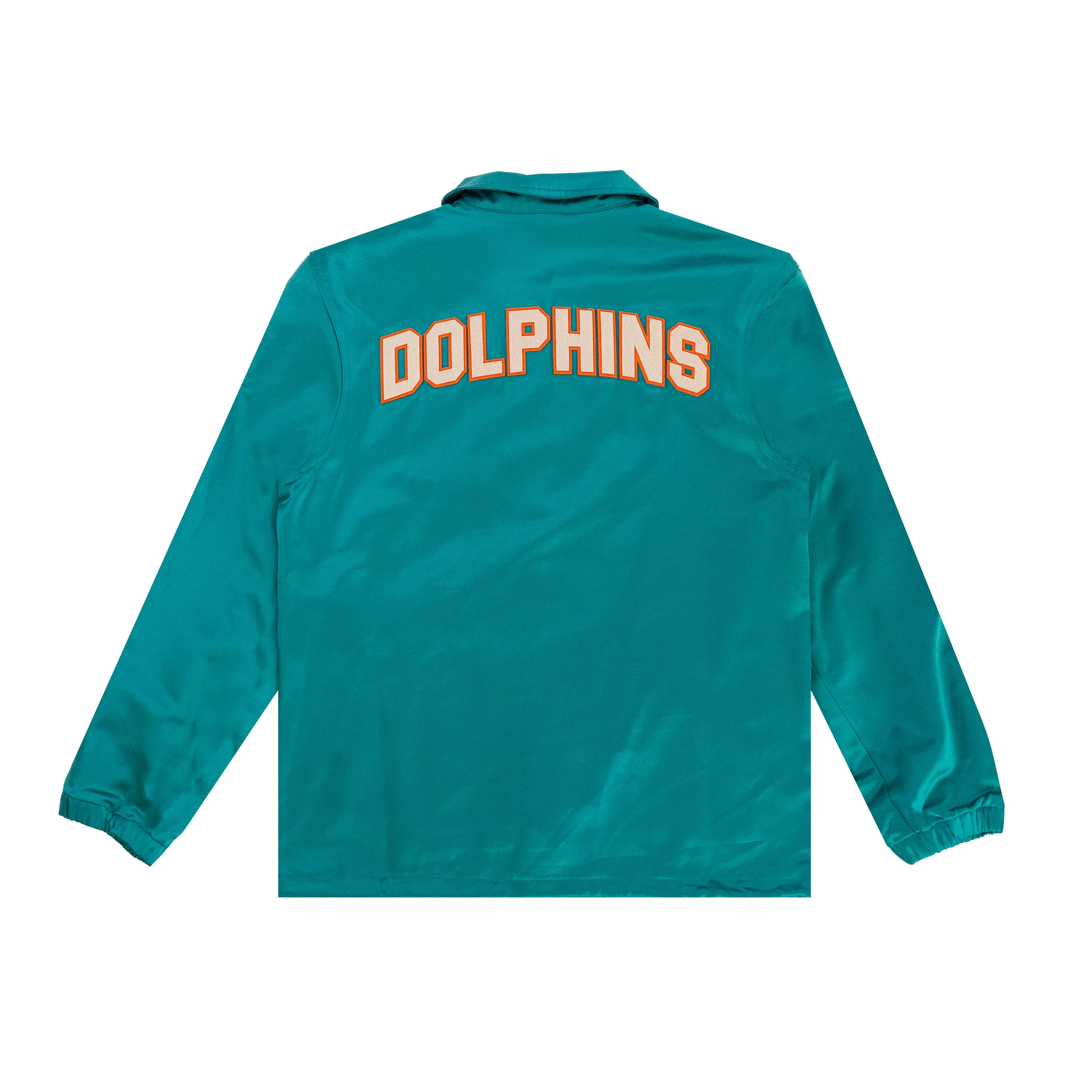 Miami Dolphins Satin Windbreaker