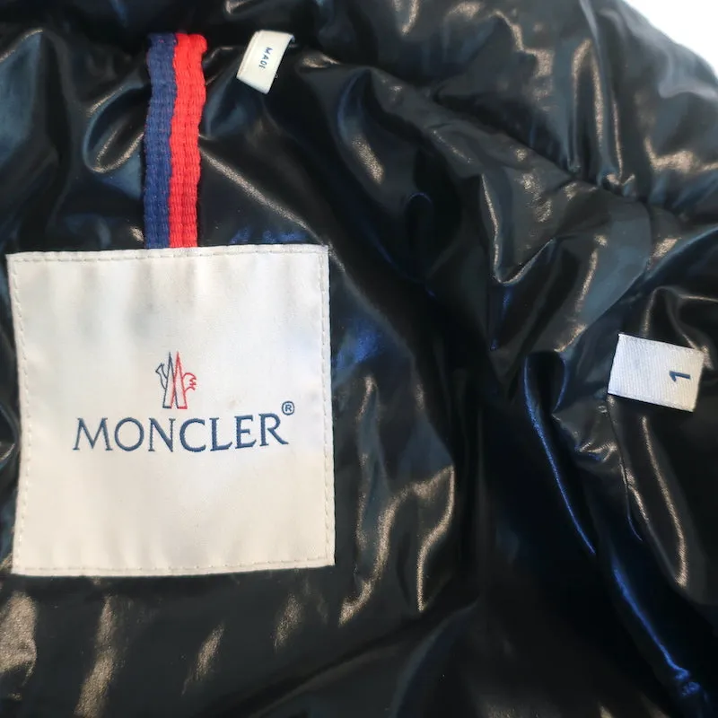 Moncler Bady Down Puffer Jacket Black Size 1