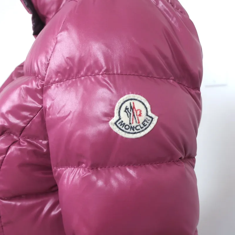 Moncler Clairy Down Puffer Jacket Berry Size 1