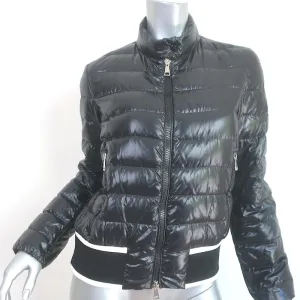 Moncler Erevan Down Puffer Jacket Black Size 1