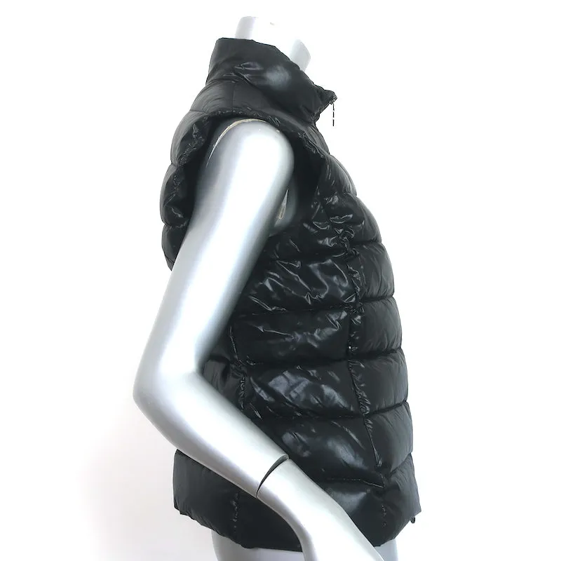 Moncler Ghany Down Puffer Vest Black Size 4