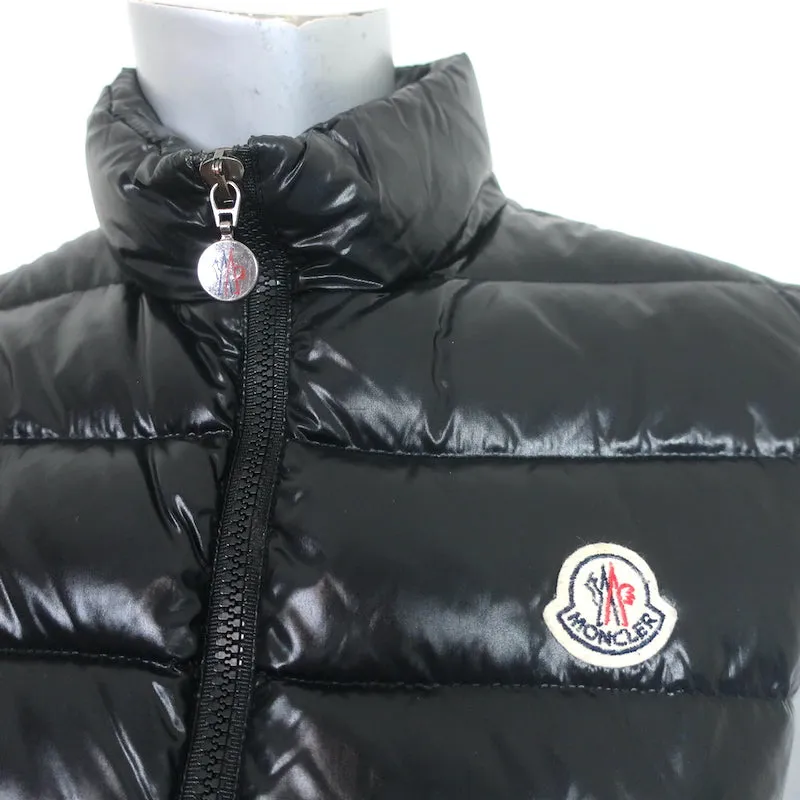 Moncler Ghany Down Puffer Vest Black Size 4