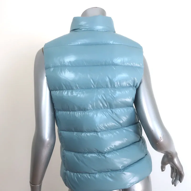 Moncler Ghany Down Puffer Vest Sky Blue Size 14 / Womens Small