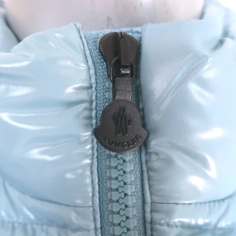 Moncler Ghany Down Puffer Vest Sky Blue Size 14 / Womens Small