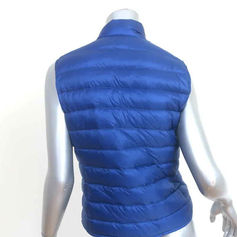 Moncler Liane Down Puffer Vest Blue Size 1