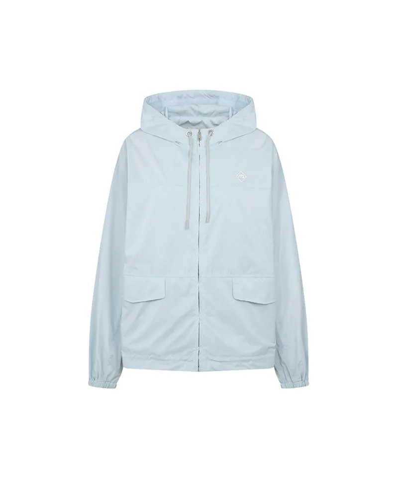Monday Flow Essential Windbreaker - Light Blue