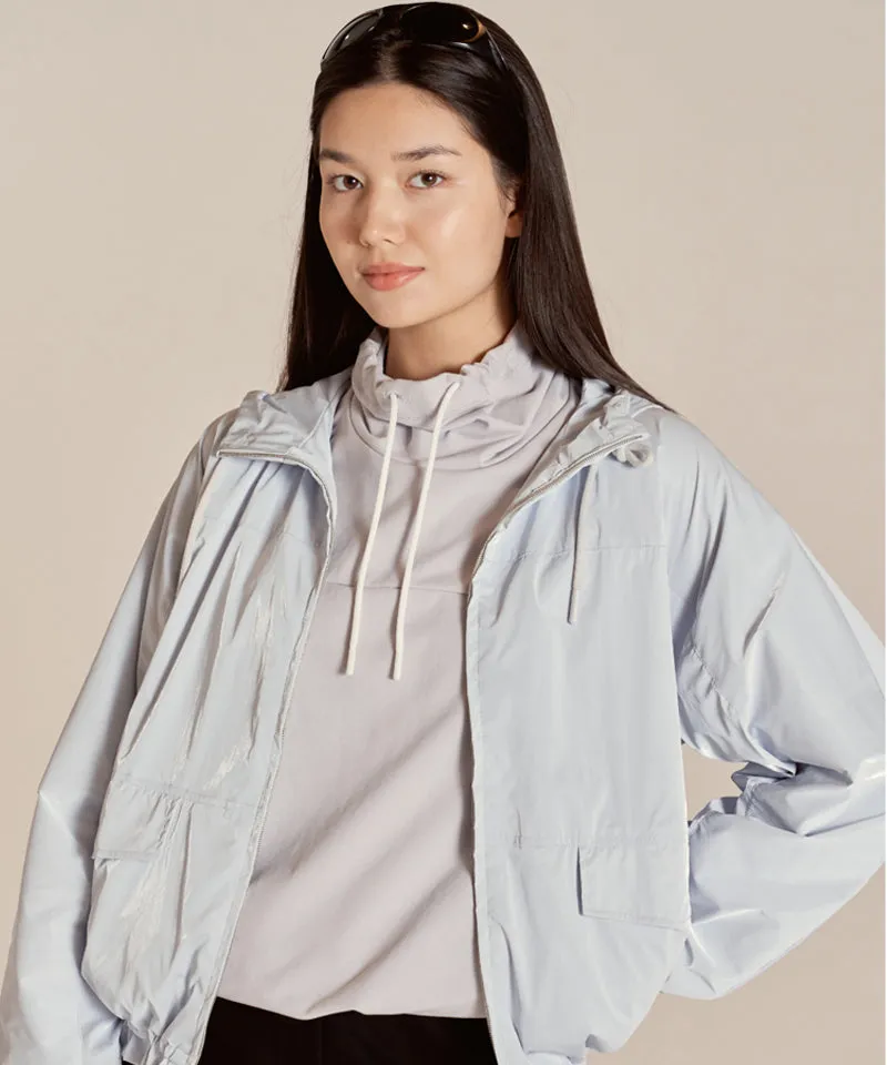 Monday Flow Essential Windbreaker - Light Blue