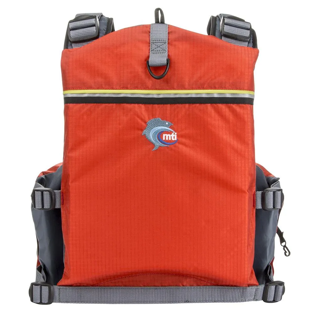 MTI Calcutta Fishing Life Jacket - Orange/Light Grey [MV411E-855]
