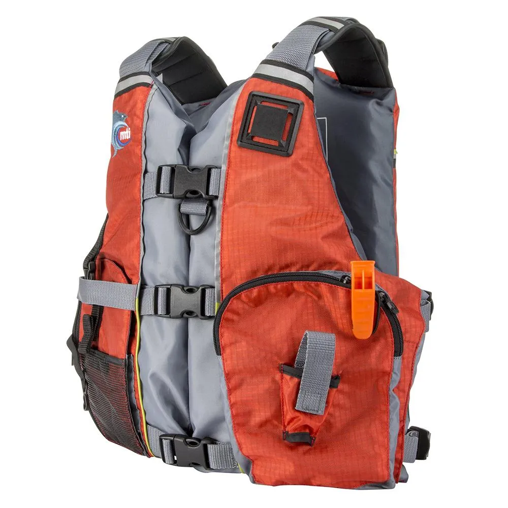 MTI Calcutta Fishing Life Jacket - Orange/Light Grey [MV411E-855]