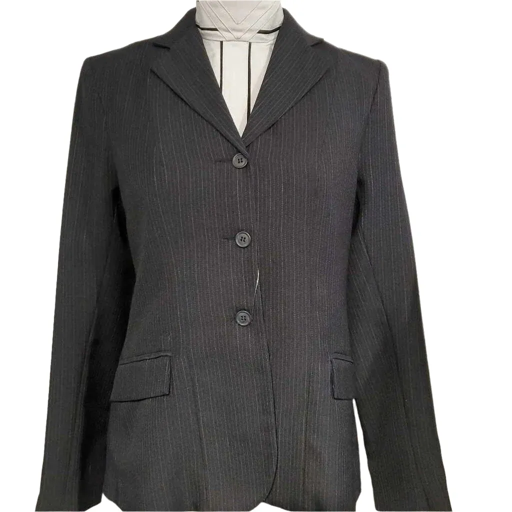 Navy Pinstripe Hunt Coat 14