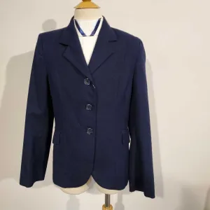 Navy Poly Hunt Coat Kids 14