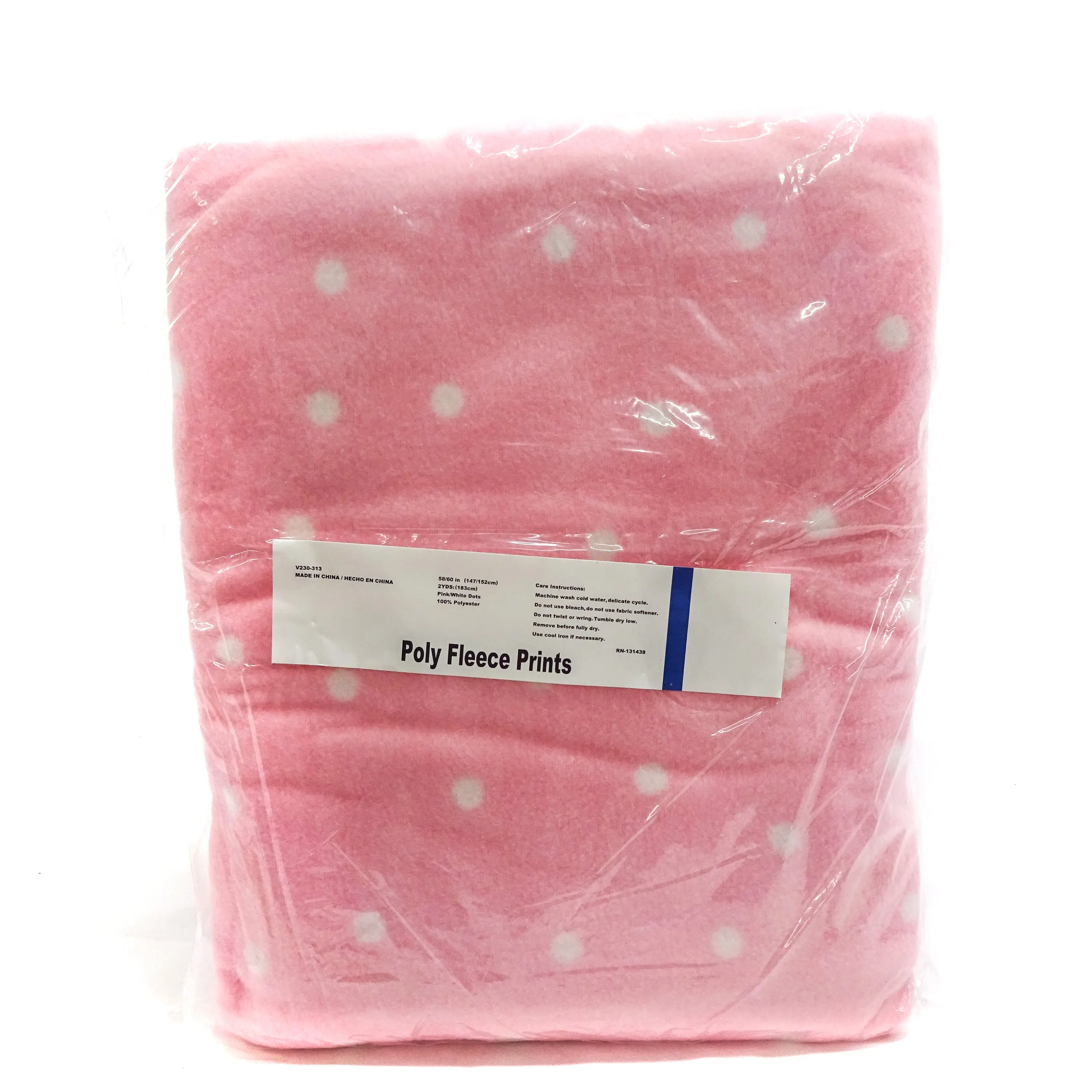 New Fun Dots Anti-Pill Fleece, (2 Yards cut)