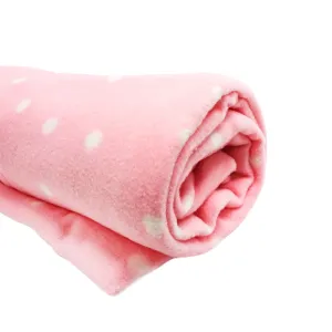 New Fun Dots Anti-Pill Fleece, (2 Yards cut)