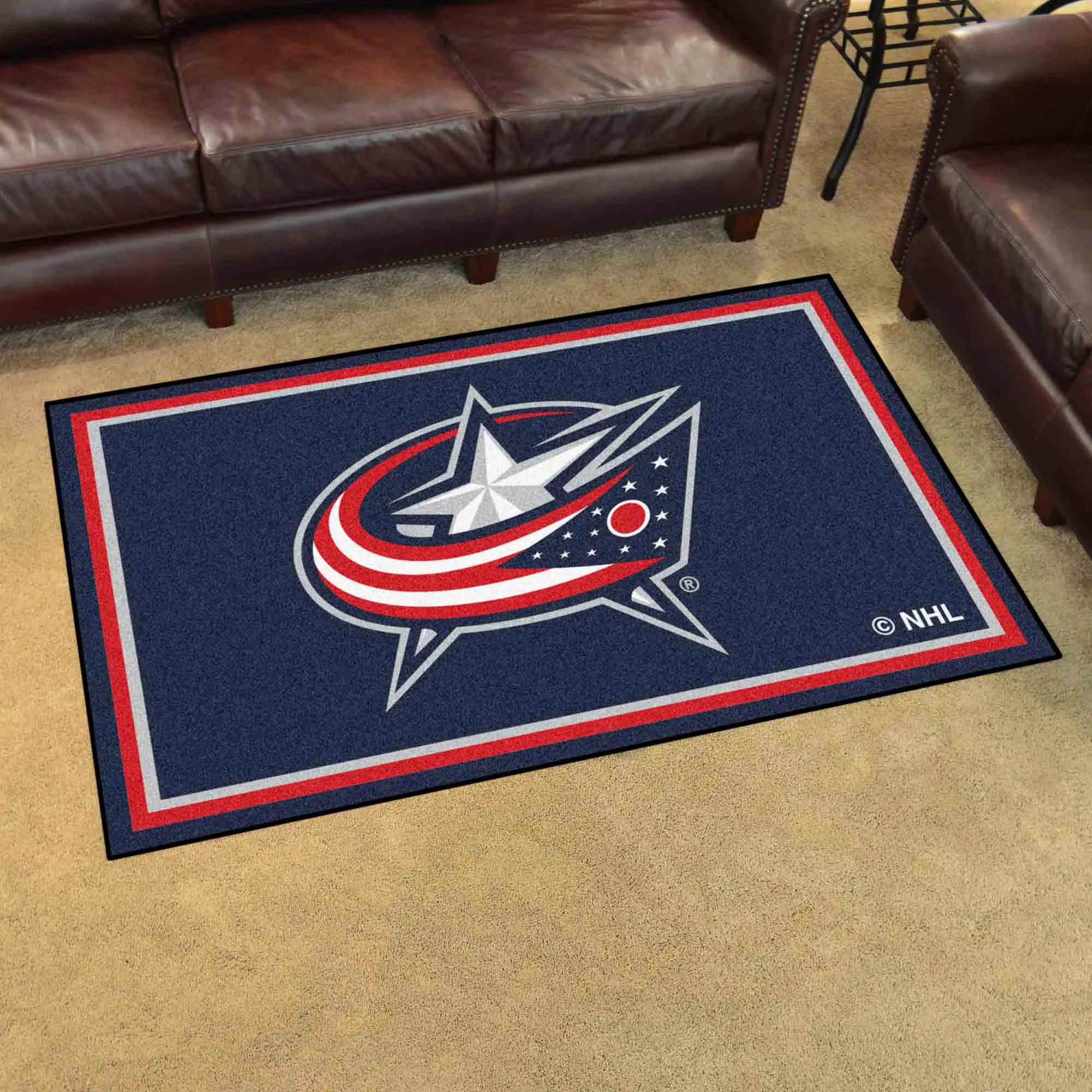 NHL - Columbus Blue Jackets 4x6 Rug