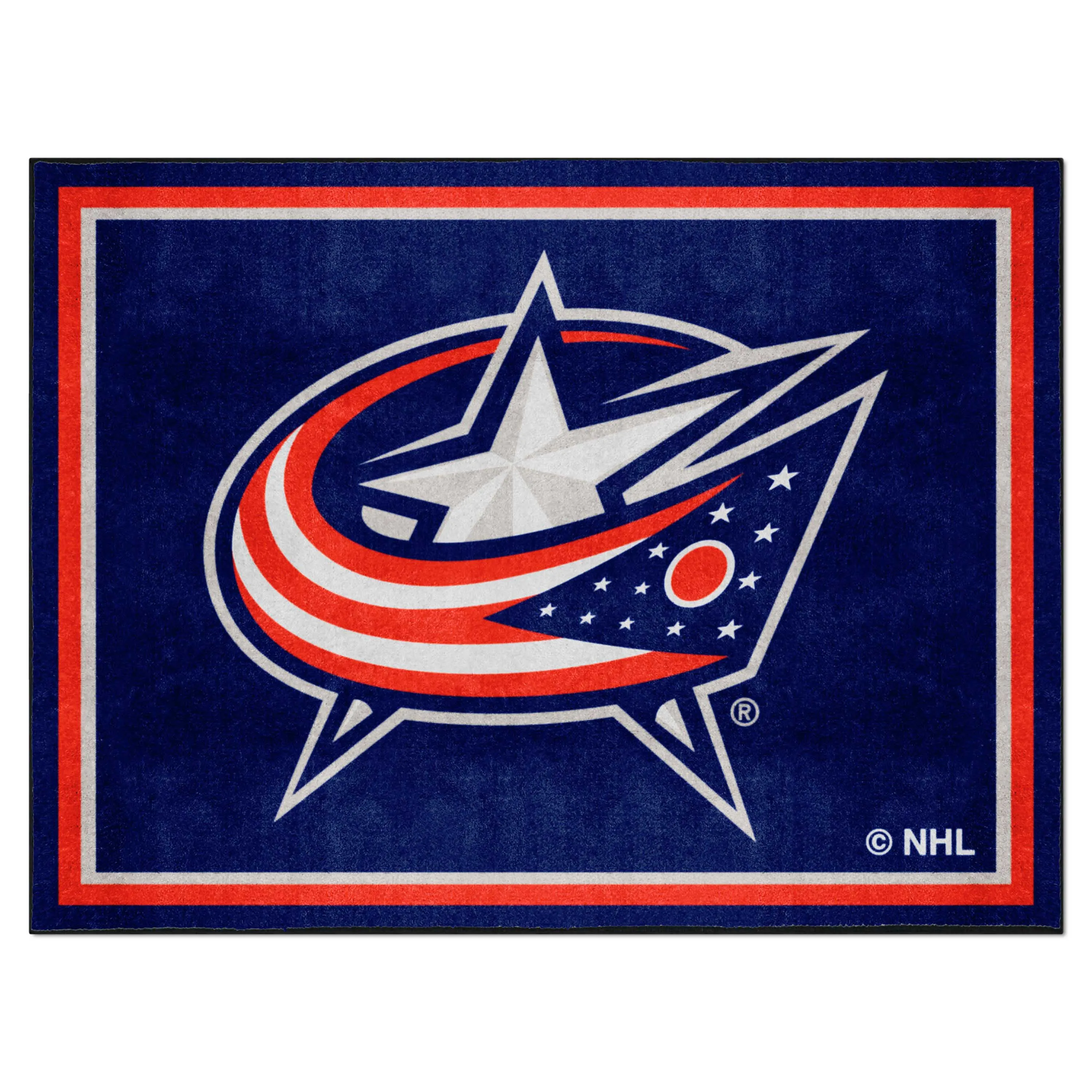 NHL - Columbus Blue Jackets 8x10 Rug