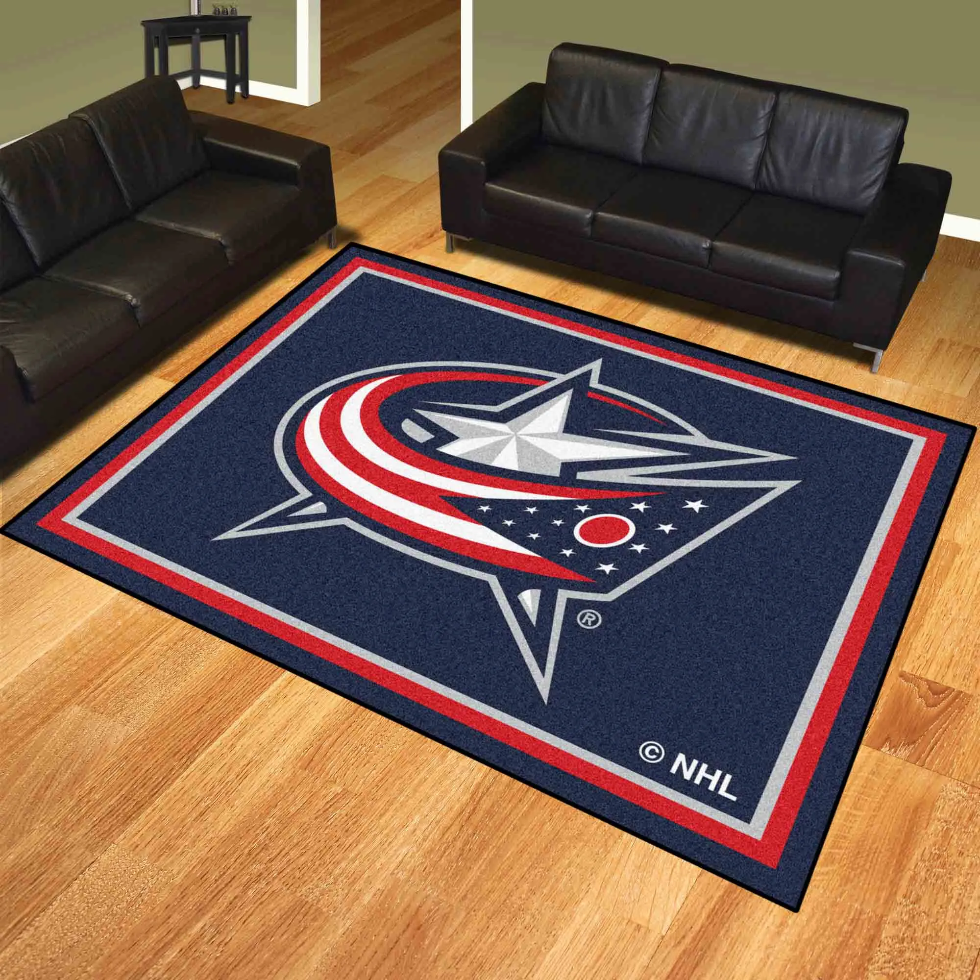 NHL - Columbus Blue Jackets 8x10 Rug
