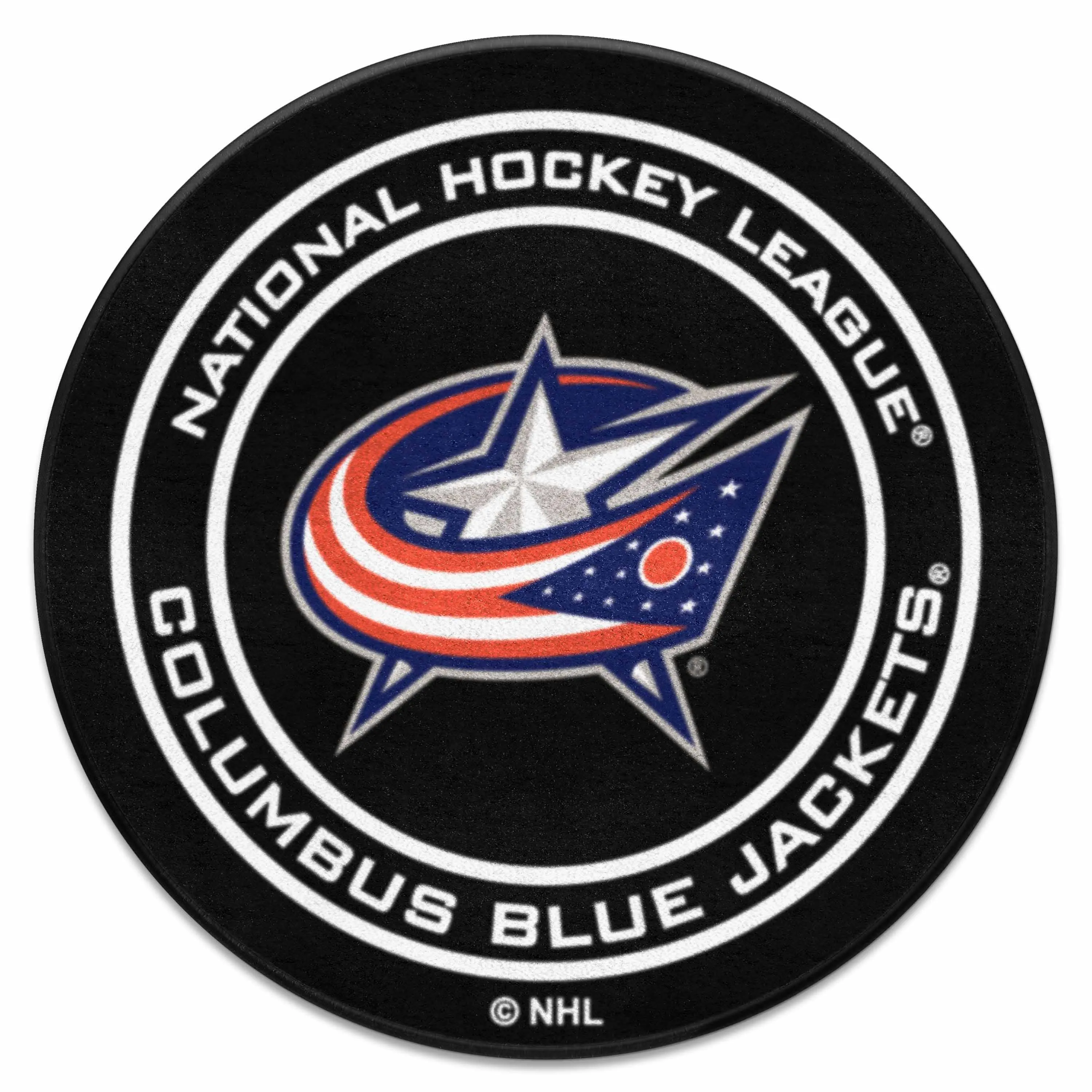 NHL - Columbus Blue Jackets Puck Mat