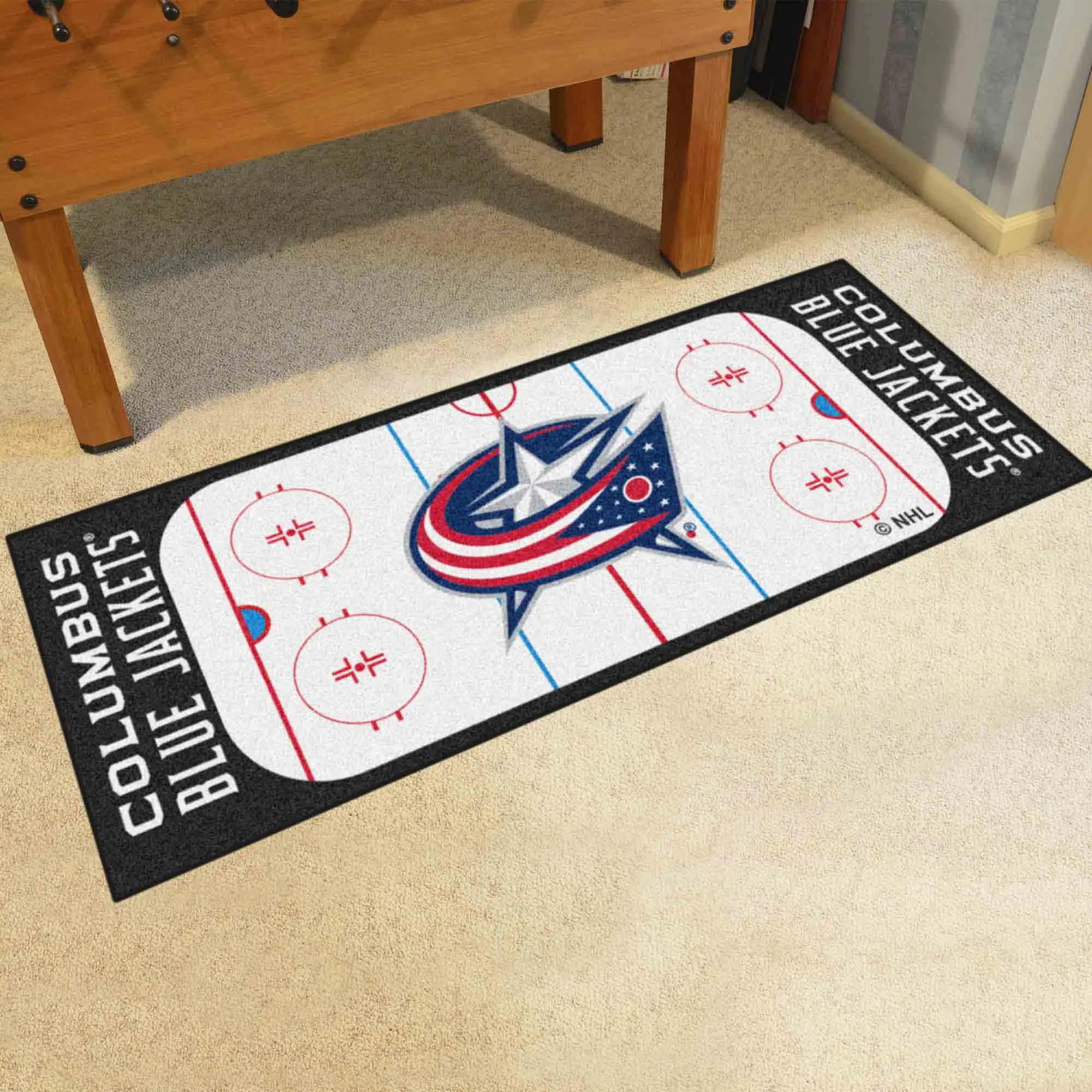 NHL - Columbus Blue Jackets Rink Runner