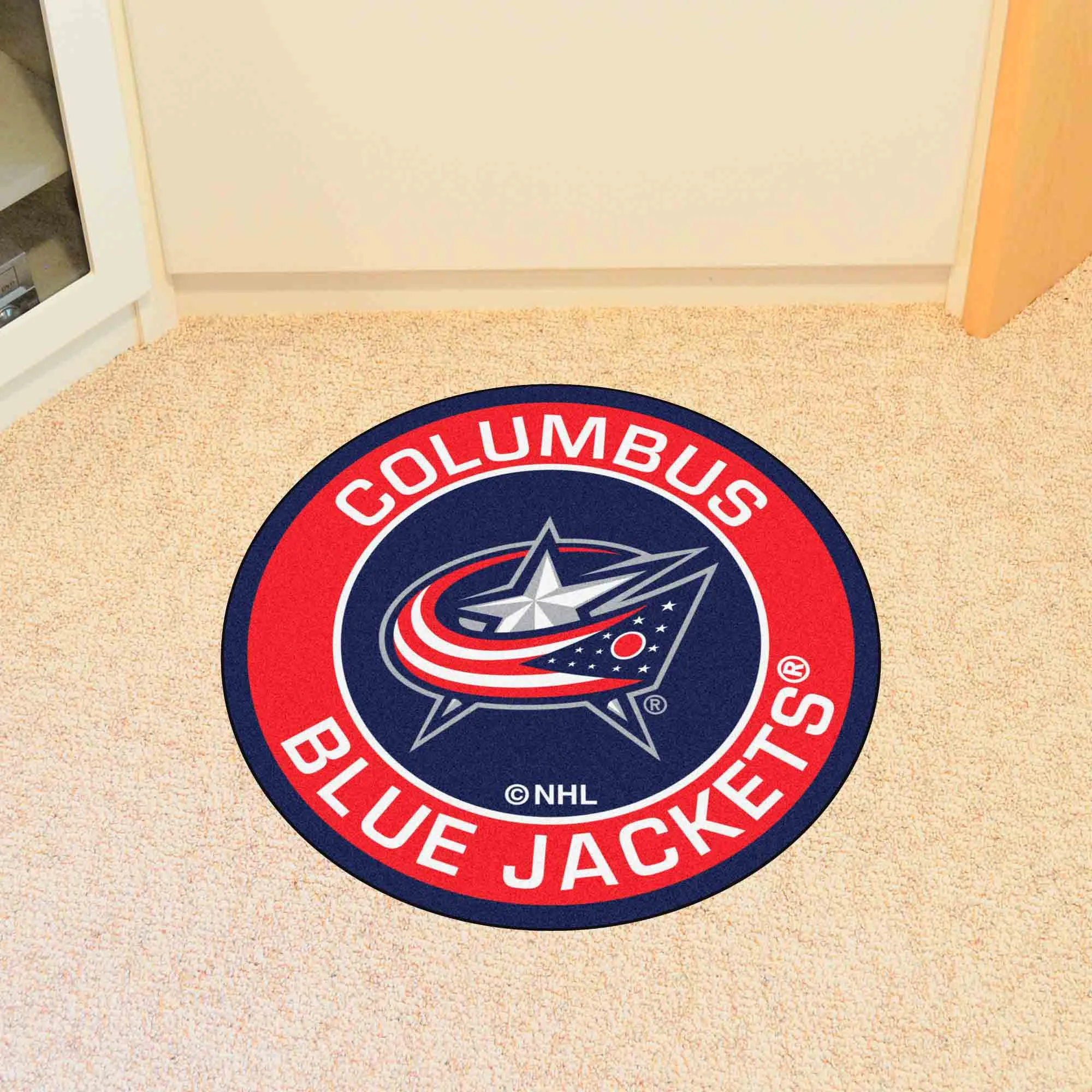 NHL - Columbus Blue Jackets Roundel Mat
